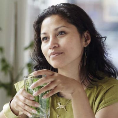 Vrouw op het spreekuur