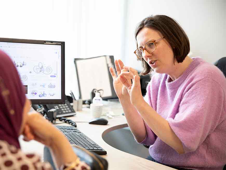 Huisarts in gesprek met patient